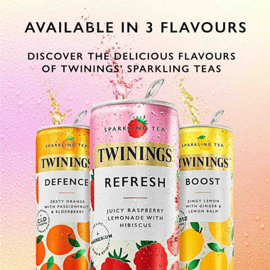 Twinings Sparkling Tea Boost 12 Pack
